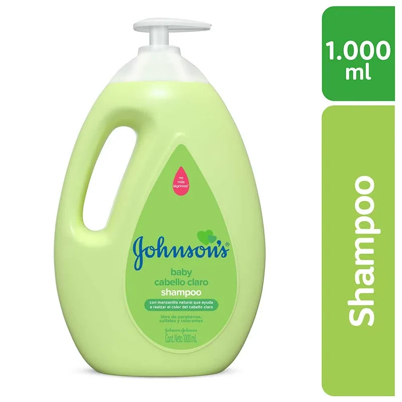 Shampoo Johnson's Baby Cabello Claro 1000 mL