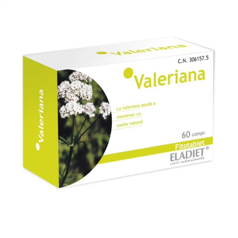 Eladiet Valeriana Recubierta Fitotablet 60 Comprimidos