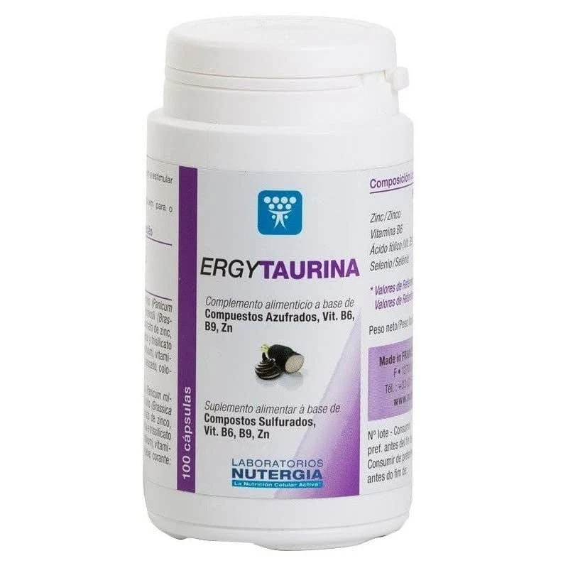Nutergia Ergytaurina Detox 60 Cápsulas
