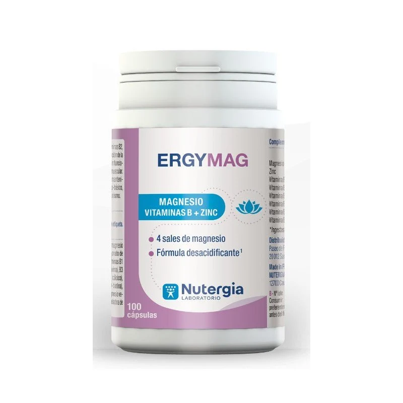 Nutergia Ergymag 100 Cápsulas