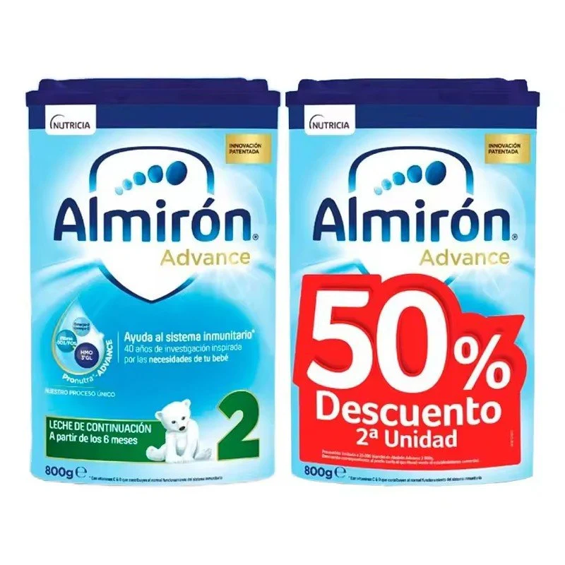 ALMIRÓN Advance 2 Pack Ahorro 50% 2ªunidad 2x800g
