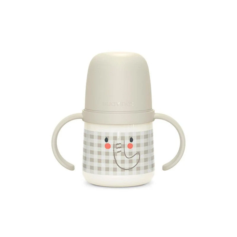 SUAVINEX Biberón Night & Day 150ml Antiderrame +4M (Beige)