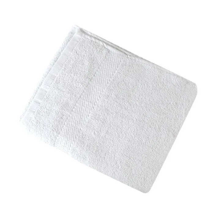 Eurostil Toalla 100% Algodon 40X80 380 Grs/M2 Blanca