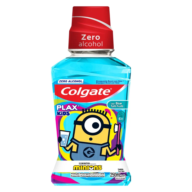 Enjuague Bucal Colgate Plax Kids Minions X 250Ml