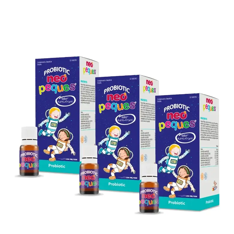 Neo Peques Probiotic, 8 Viales , pack 3