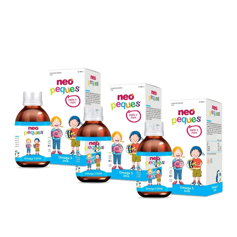Neo Peques Omega 3, 150 Ml , pack 3
