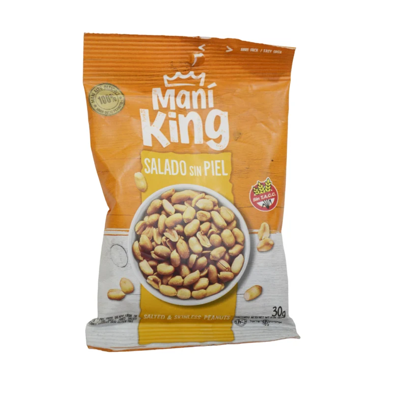 King Mini Mani Frito Salado X 30G