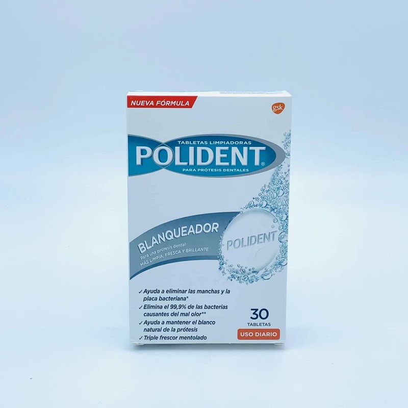 Tabletas Limpiadoras Polident