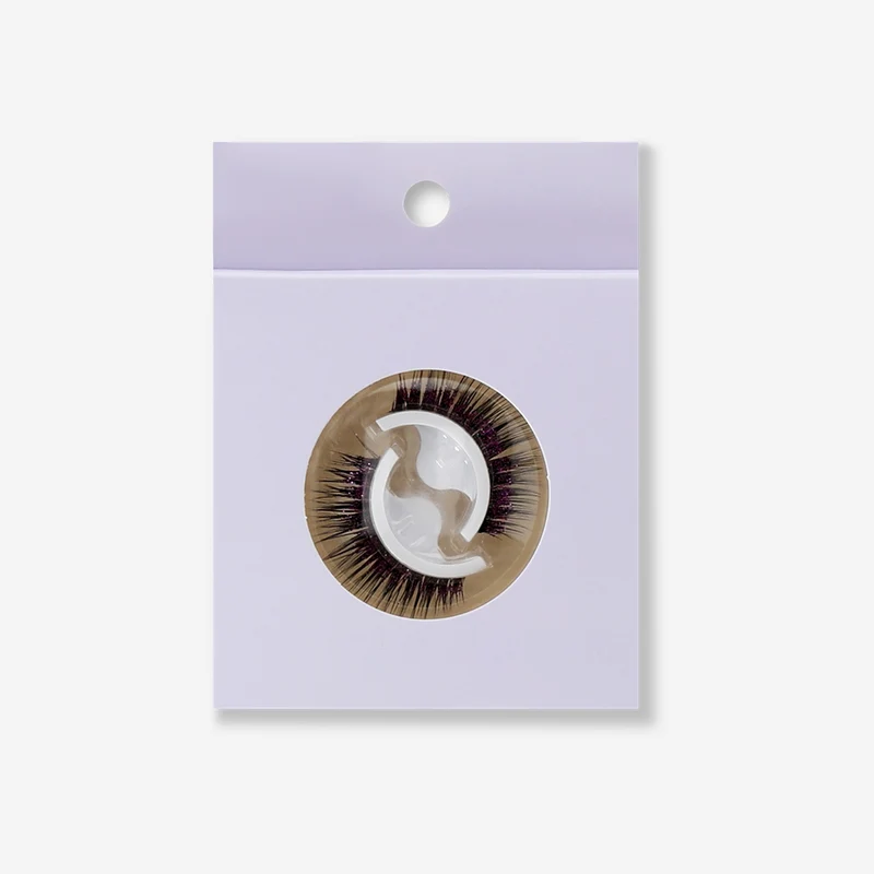Adhesive eyelashes - Purple