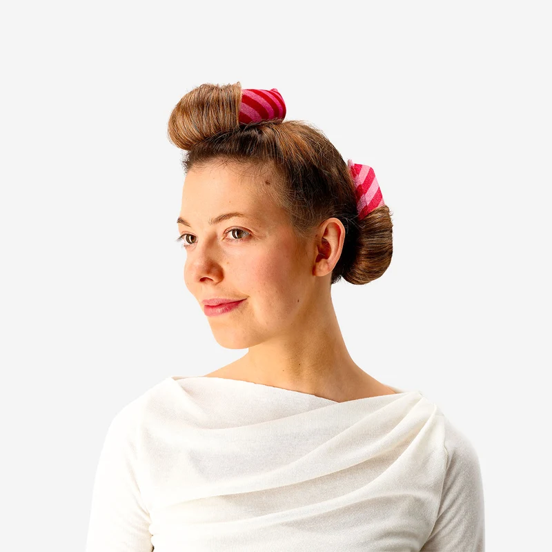 Heatless hair curling kit