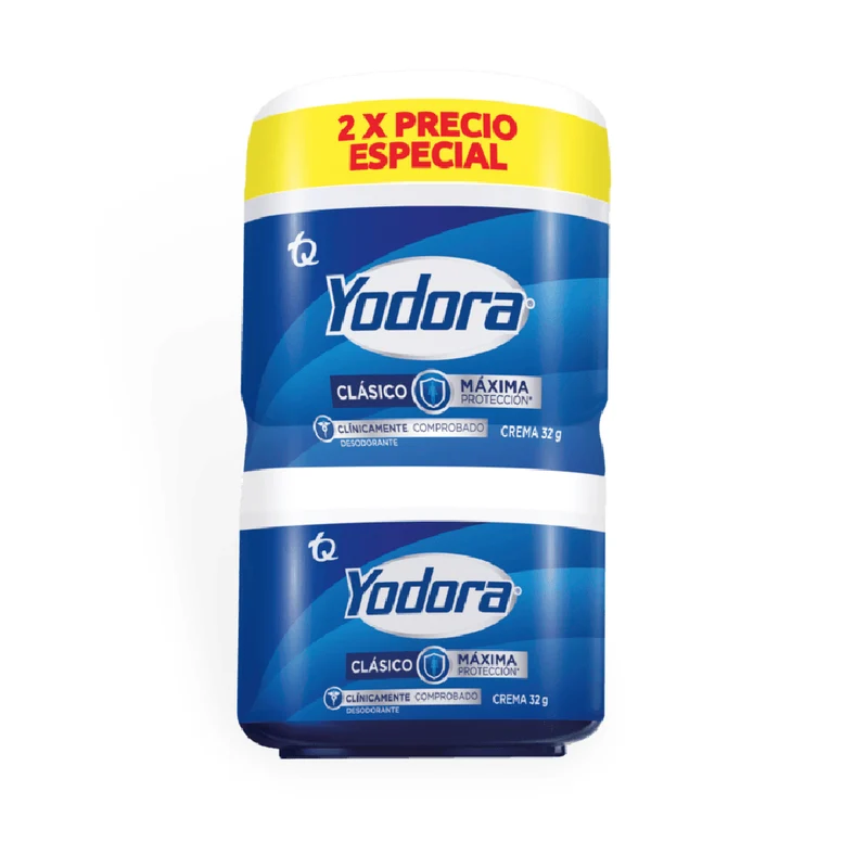 Crema antipañalitis Yodora 32 + 32 g