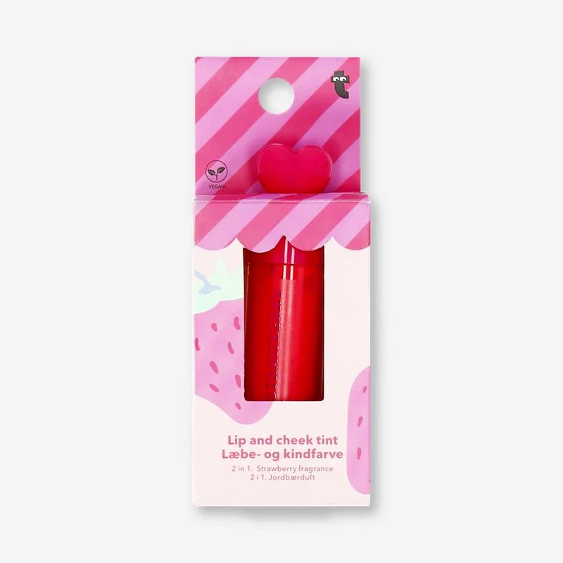 2 in 1 lip and cheek balm - Strawberry fragrance