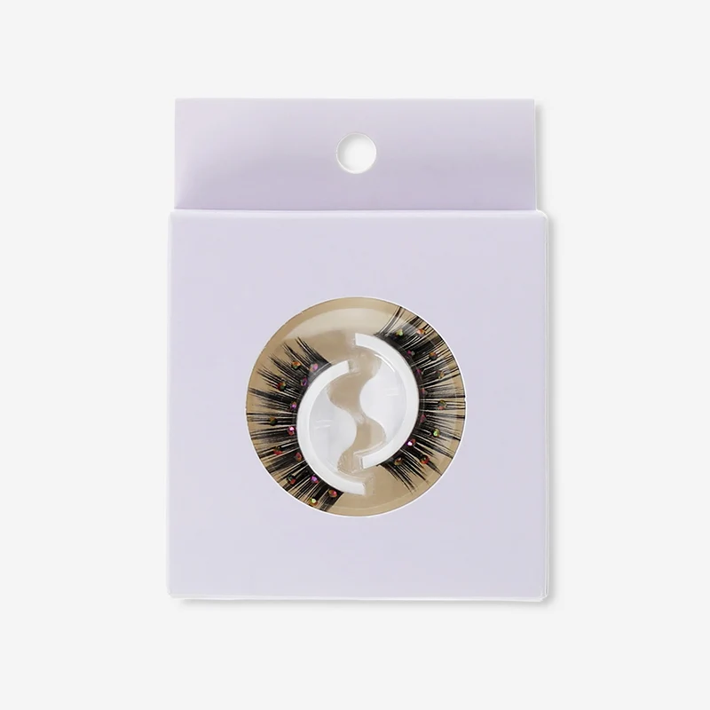 Adhesive eyelashes - Rhinestones