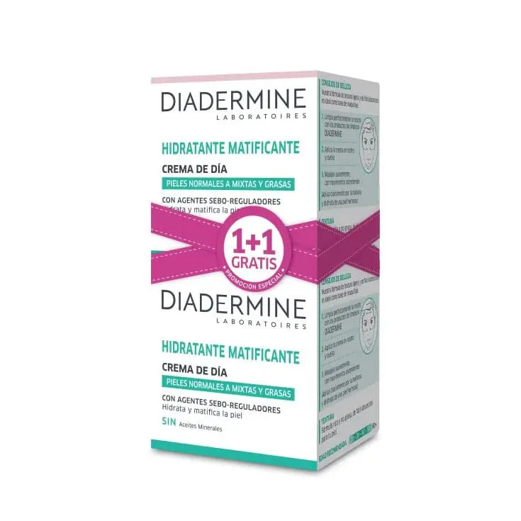 Diadermine Crema Hidratante Matificante Pieles Mixtas y Grasas