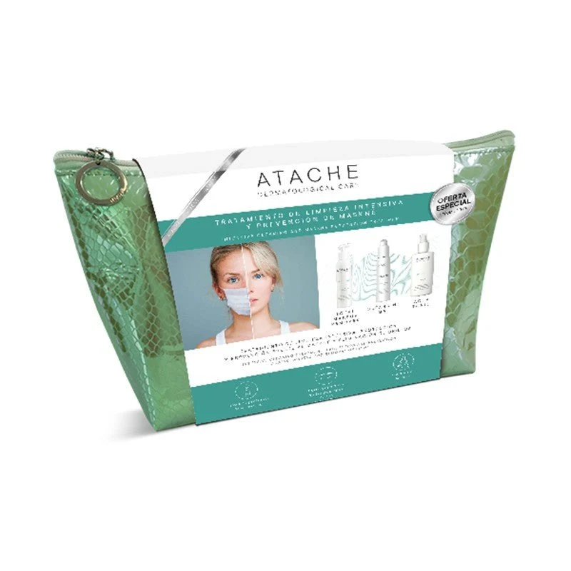 Atache Oily Sk Pack Neceser Doble Desmaquillado Antiacne 1un