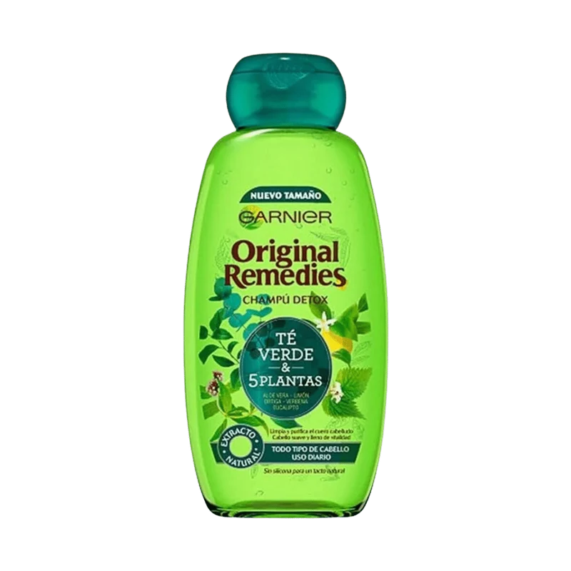Original Remedies Champú Detox Té Verde & 5 Plantas