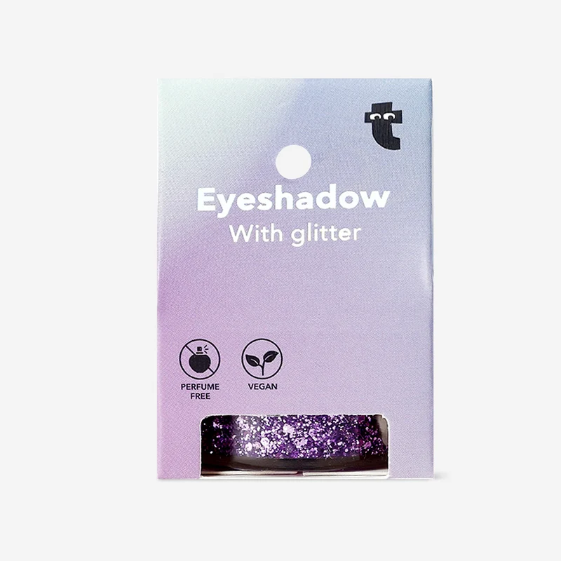 Glitter eyeshadow flakes - Purple