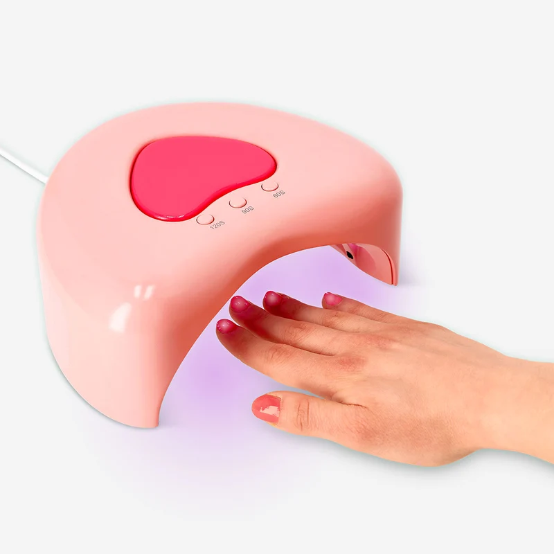 Heart UV nail lamp for gel polish