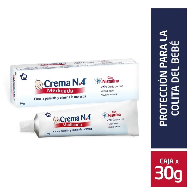Crema Nº4 Medicada x 30g