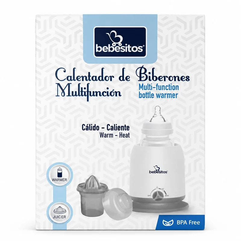 Calentador de Biberones Multifunción Bebesitos