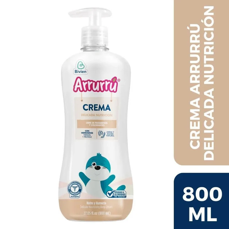 Crema Liquida Arrurrú Avena x 800 ml