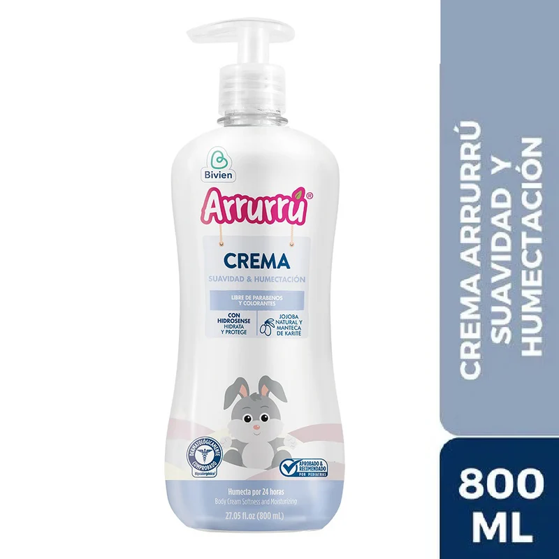 Crema Liquida Arrurrú Suavidad y Humectación x 800 ml