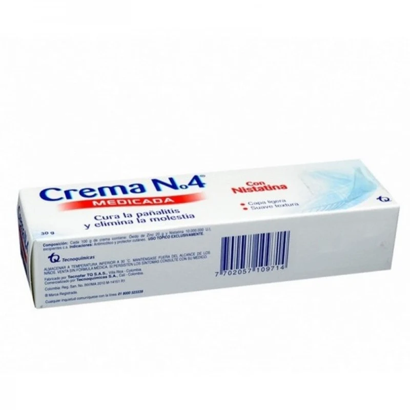 Crema Nº4 Medicada x 60g