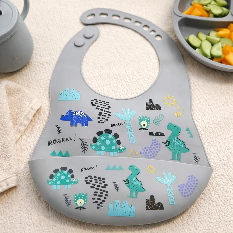 Vajilla en silicona 10 piezas estampada