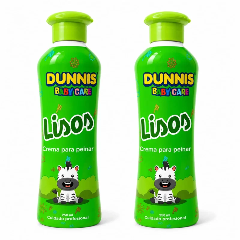 Crema para Peinar Dunnis Lisos / 2 Unds X 250 ml.