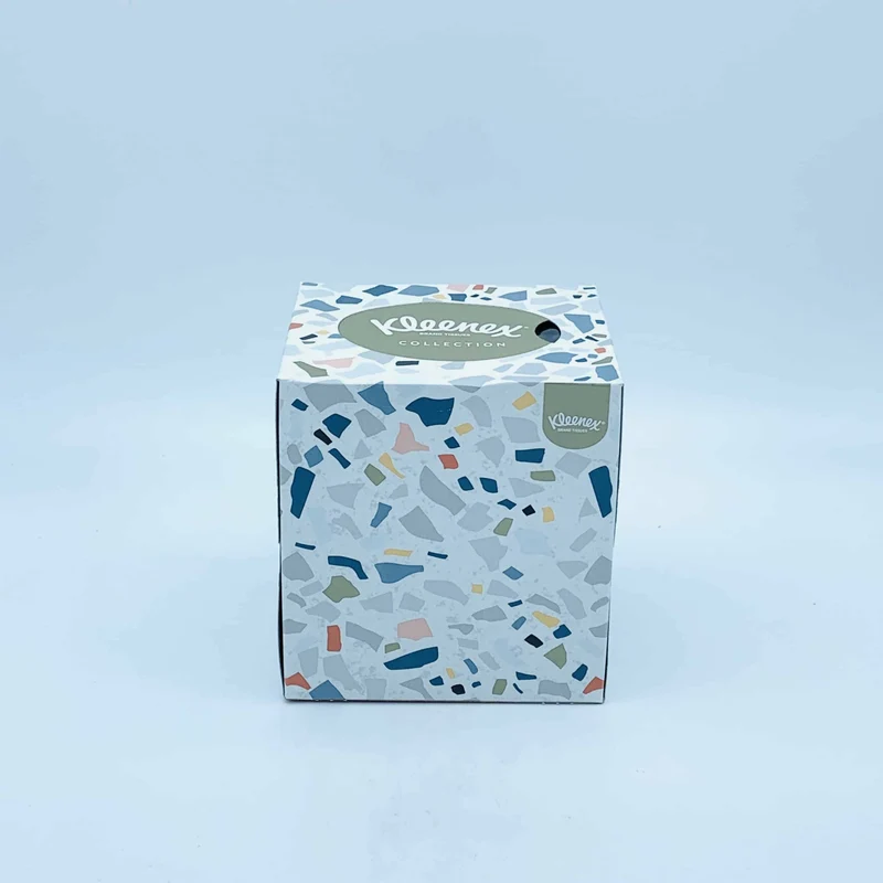 Caja de Pañuelos Kleenex Cubo