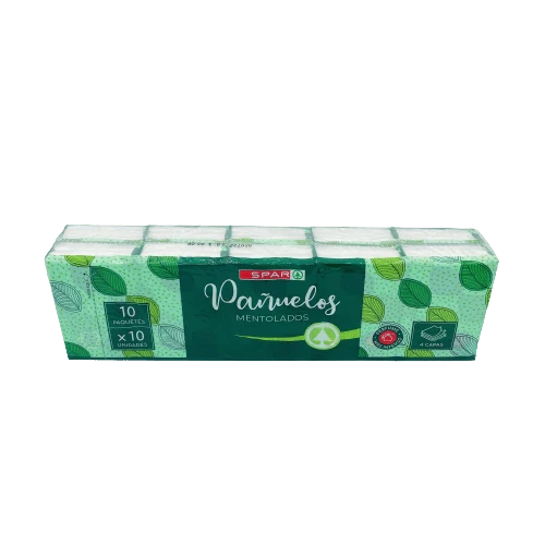Pañuelos Mentolados SPAR 10u