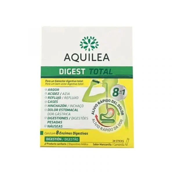 Aquilea Digest Total Suplemento Digestivo 24 Sticks