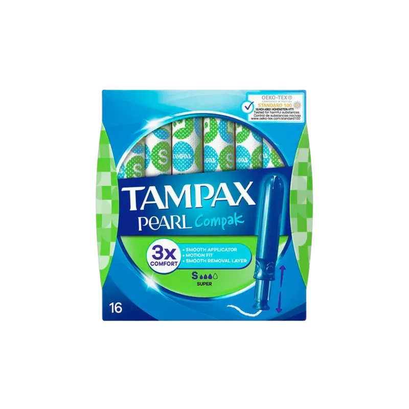 Tampax Pearl Compak Super 16u