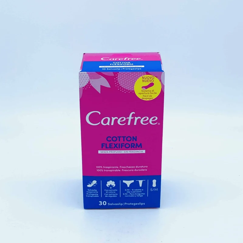 Protegeslips Carefree Cotton Flexiform