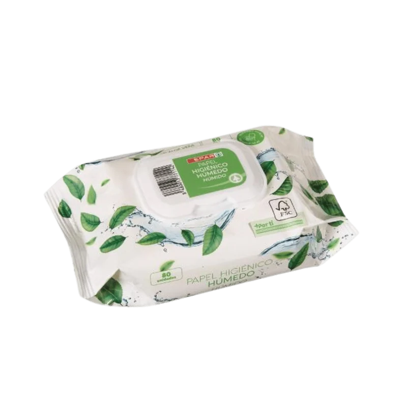 Papel Higiénico Húmedo SPAR 80u
