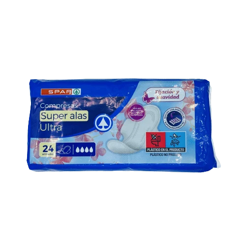 Compresas Super Alas Ultra SPAR