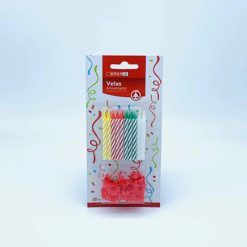 Velas Aniversario SPAR
