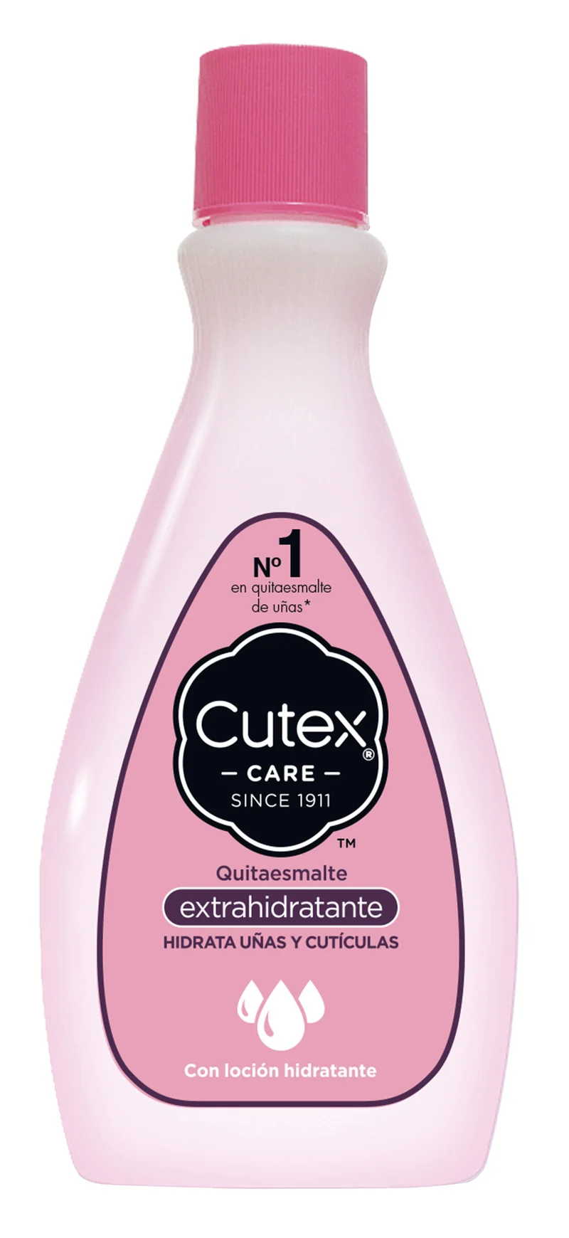 Quitaesmalte extrahidratante Cutex 200ml