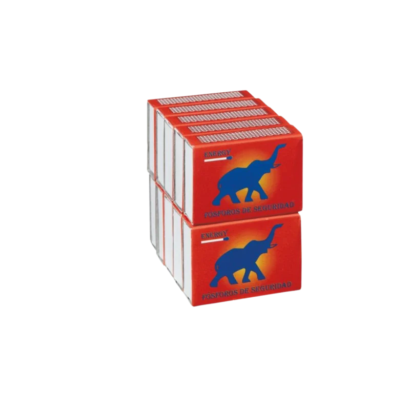 Fósforos de Seguridad de Bolsillo 10 Cajas