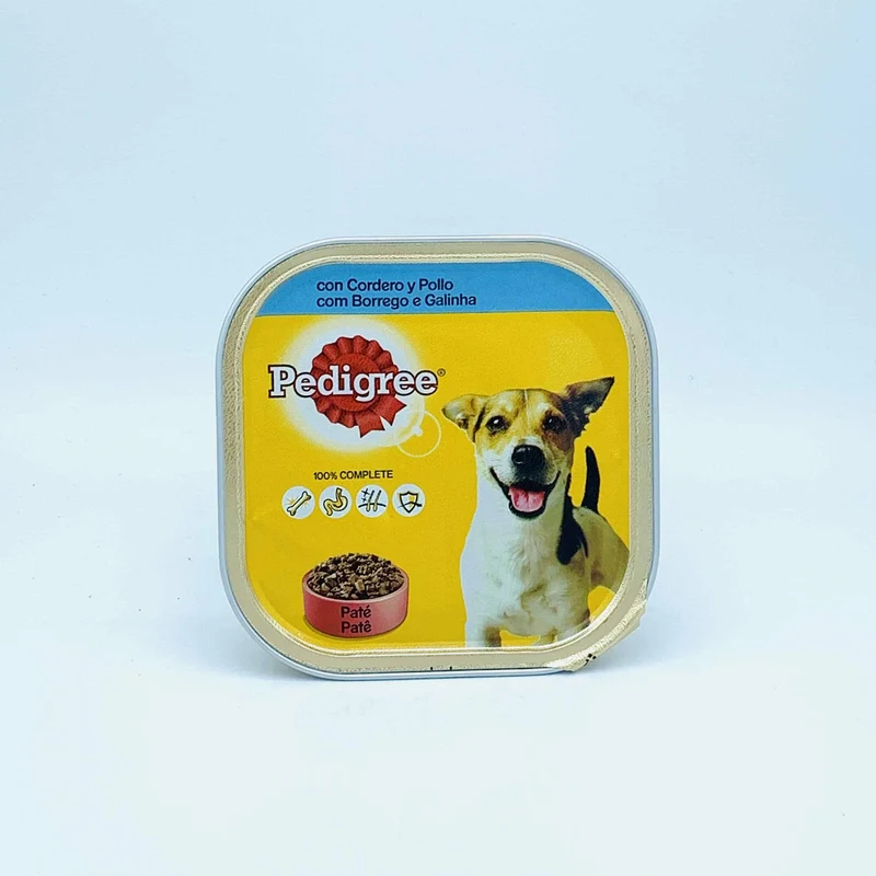 Pedigree Paté con Cordero y Pollo 300g