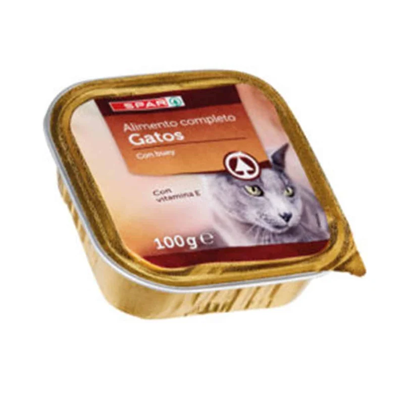Alimento Completo para Gatos con Buey e Hígado SPAR