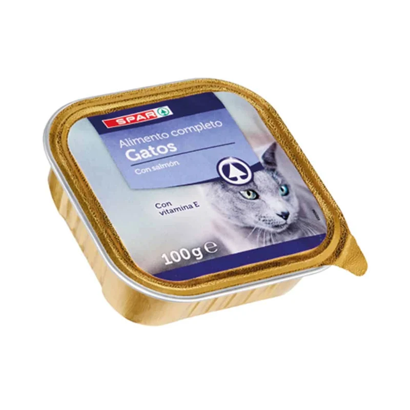 Alimento Completo para Gatos con Salmón SPAR