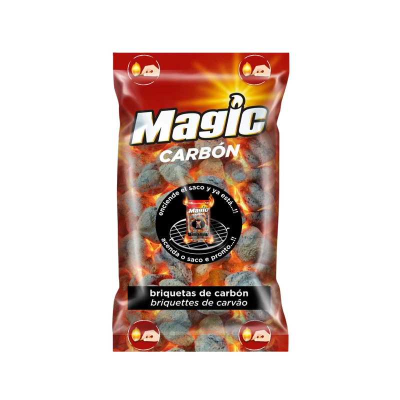Magic Carbón Briquetas de Carbón 1,4kg