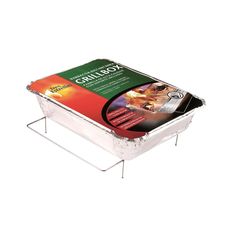 Barbacoa Instantánea Grillbox Tres Estrellas