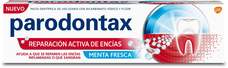 Dentífrico repara activa encias Parodontax 75 ml