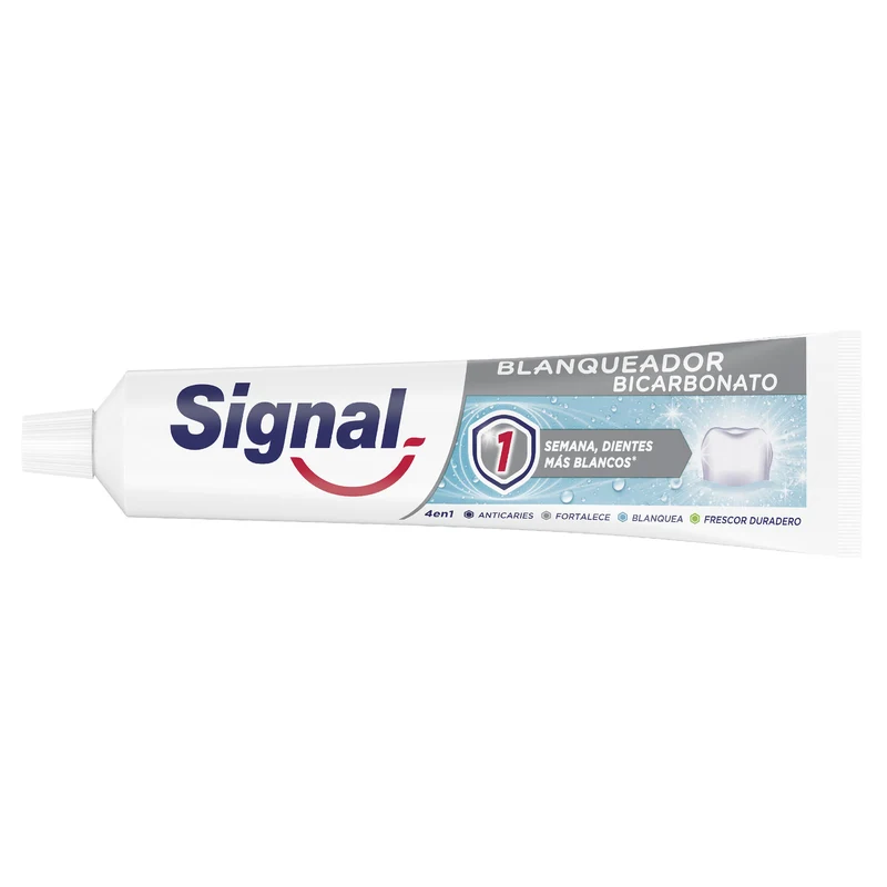 Dentífricos blanqueador bicarbonato Signal 100ml