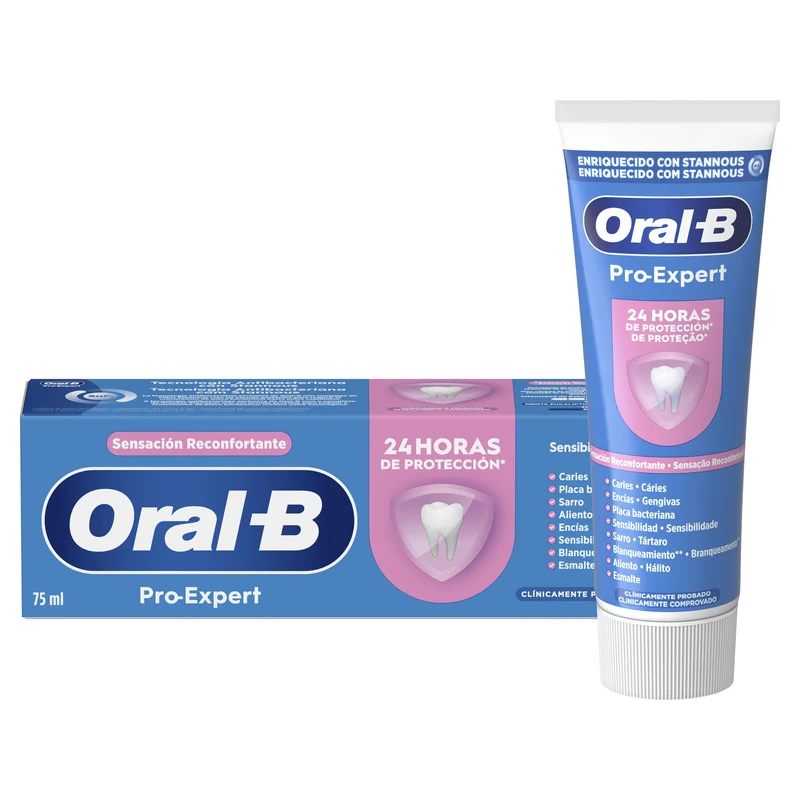Dentífrico sensible blanqueador Oral b 75ml