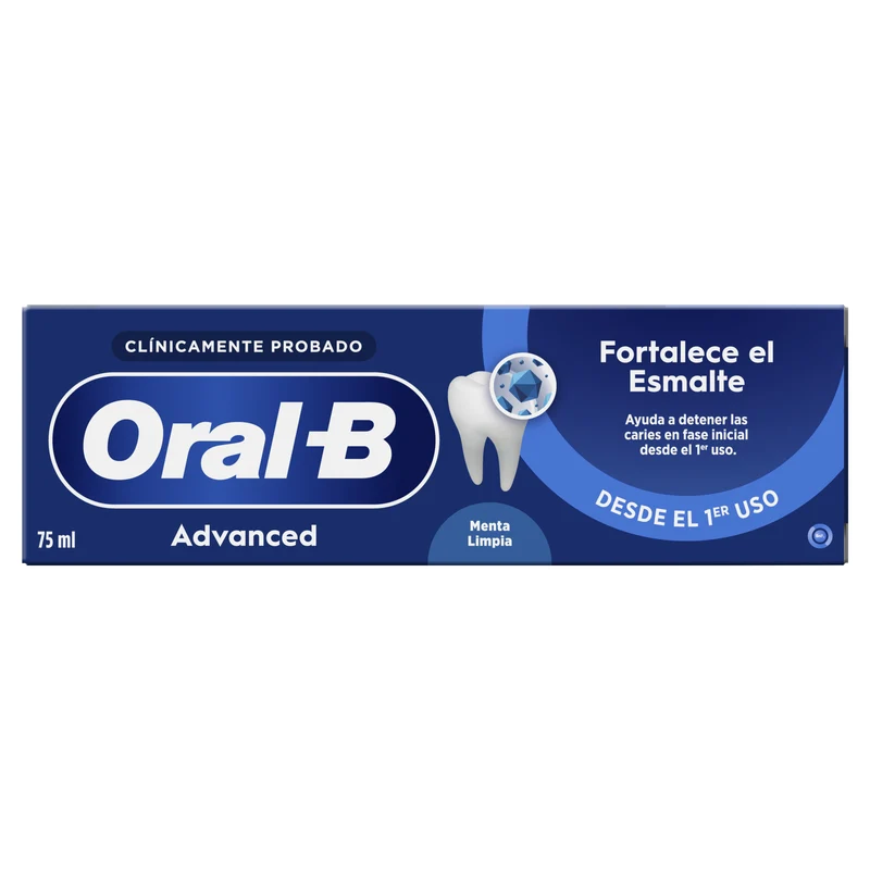 Dentífricos advance fortalece esmalte Oral b 75 ml