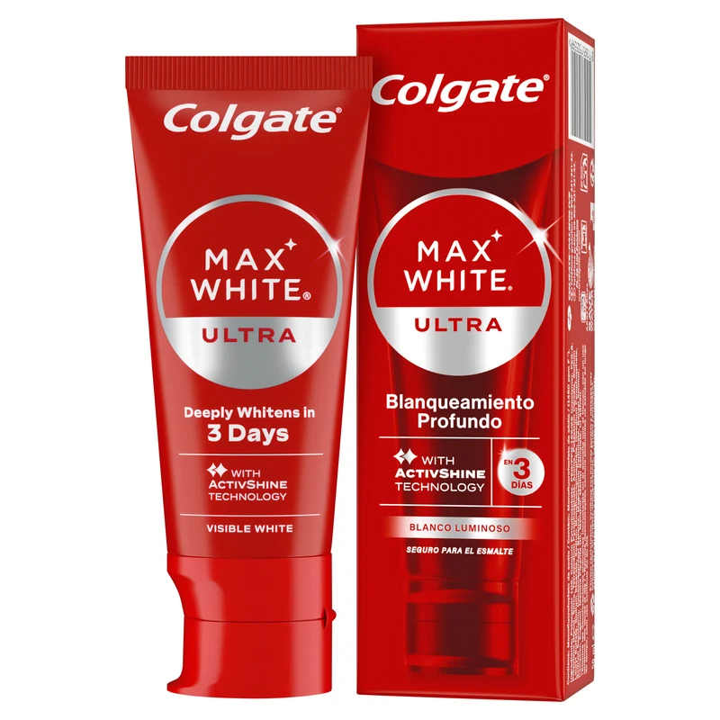 Dentrífico max white ultra Colgate 50ml