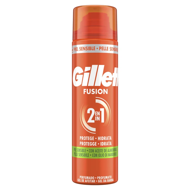 Gel fusion piel sensible Gillette 200ml